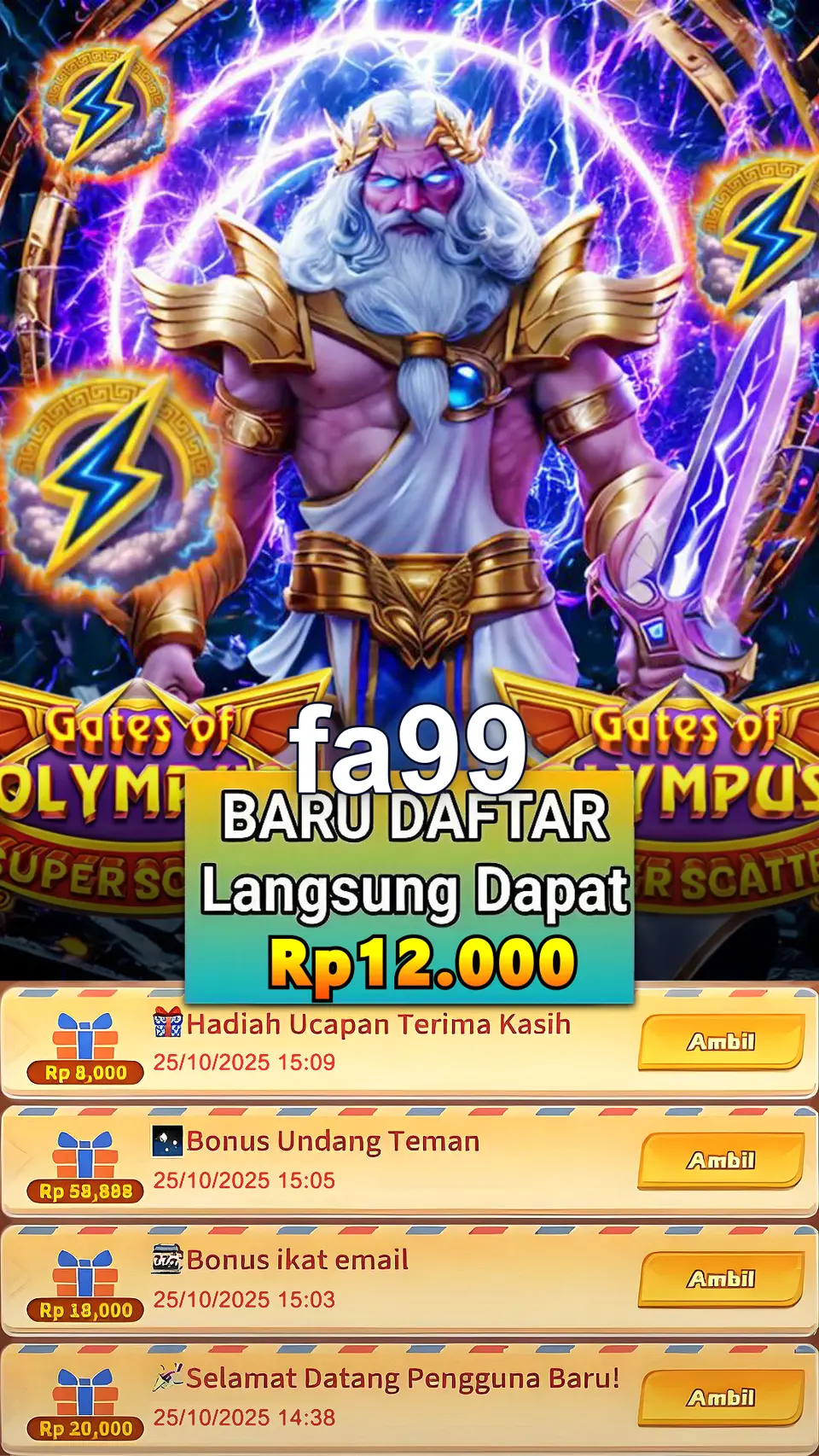 fa99 Tangkapan Layar - APK Resmi